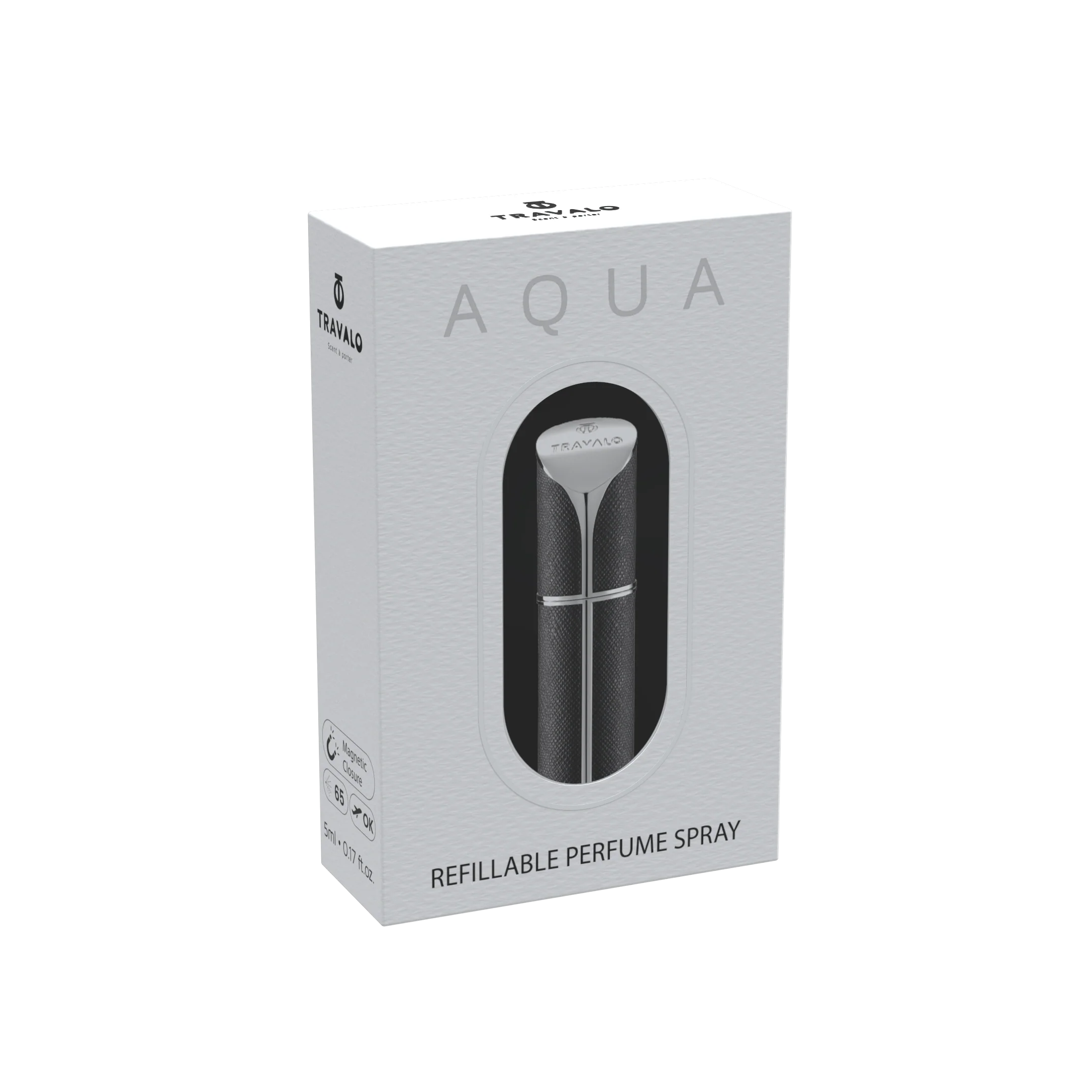 Travalo - Aqua Black 5ml Atomiser - Image 3