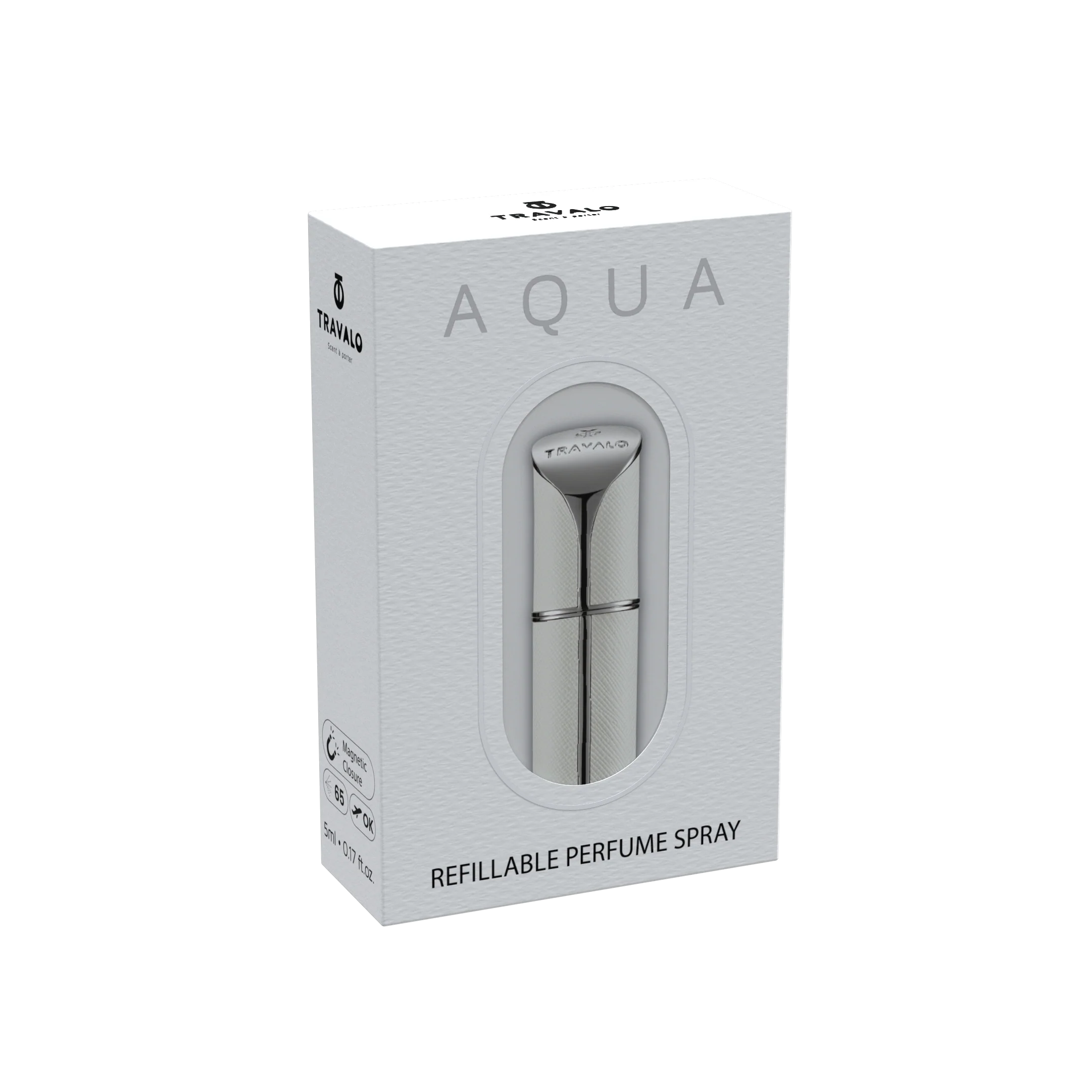 Travalo - Aqua White 5ml Atomiser - Image 3